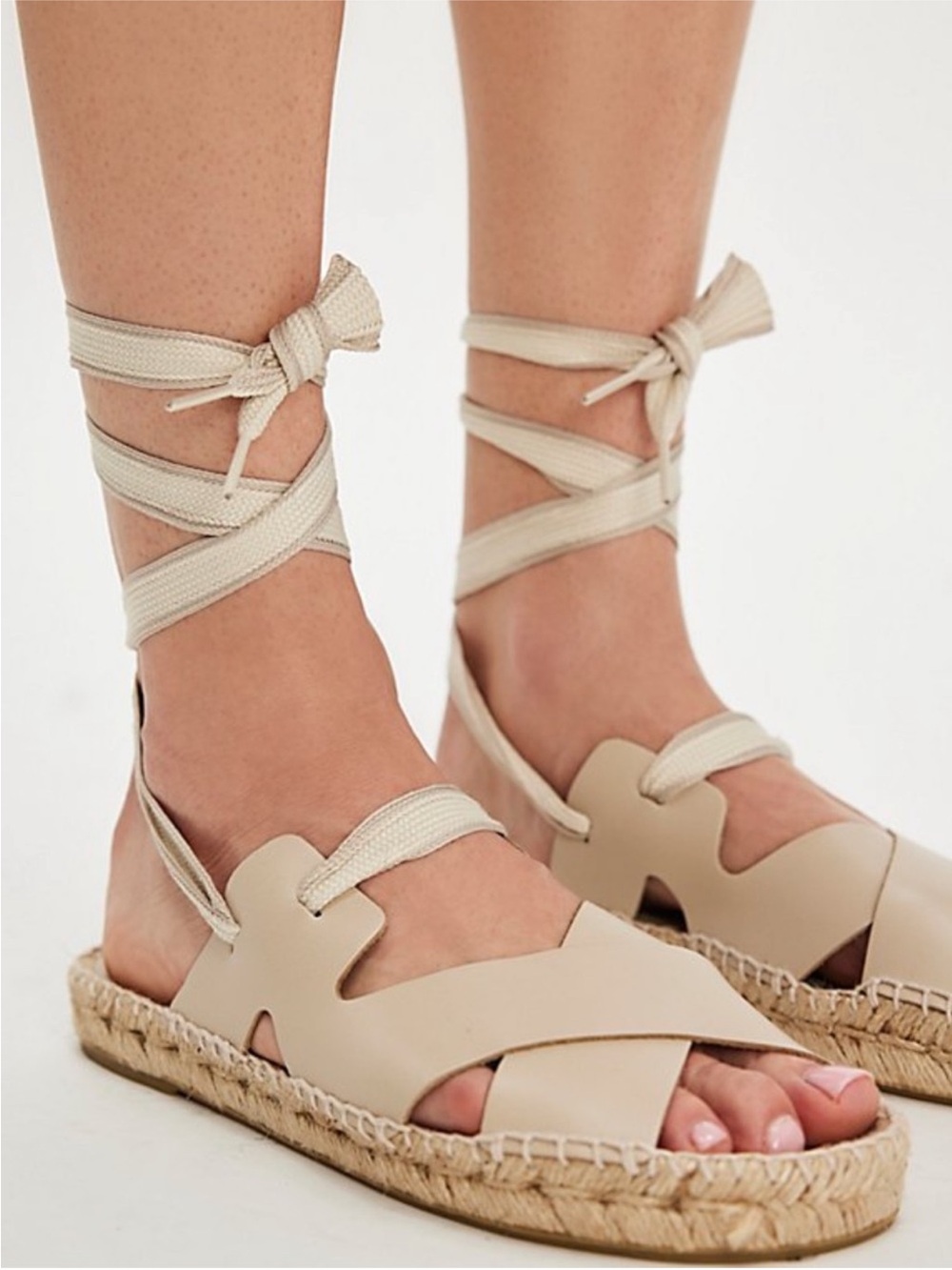 Free People Paloma Barceló Adaya Wrap Espadrille Sandals